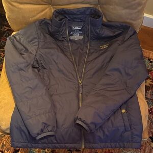 L.L. Bean Navy Insulated Jacket
